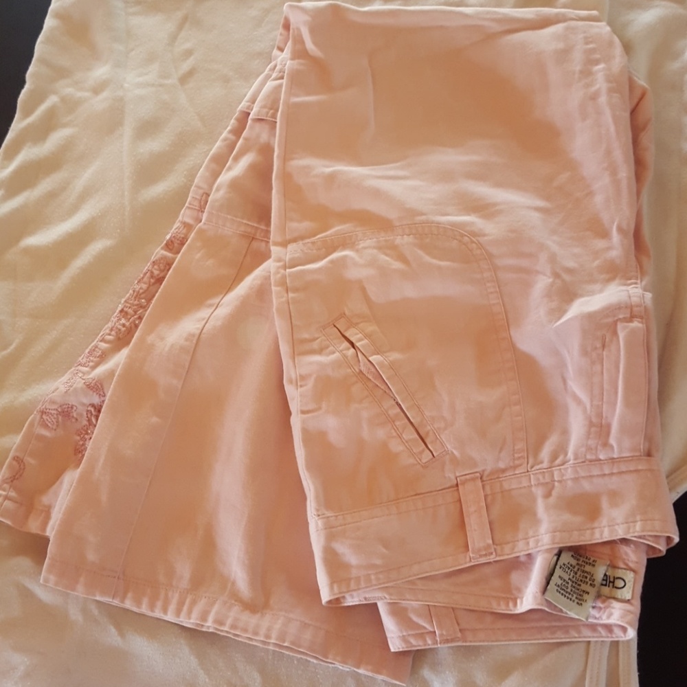 LAST PRICE: Pink Cargo Wide Leg Pants